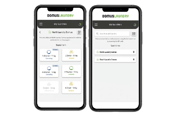 maquinaria automatica para lavanderia autoservicio app