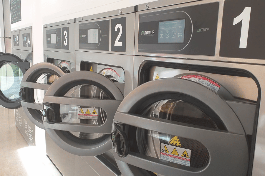 maquinaria automatica para lavanderia autoservicio lavadoras