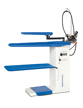 Mesa de planchar rectangular turbo aspirante y calefactada para uso  industrial by Speedypress - The Ironing Press Company