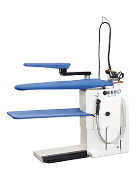 Mesa de planchar rectangular turbo aspirante y calefactada para uso  industrial by Speedypress - The Ironing Press Company