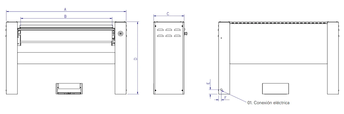 pr-1018-1218-table planchas industriales para ropa