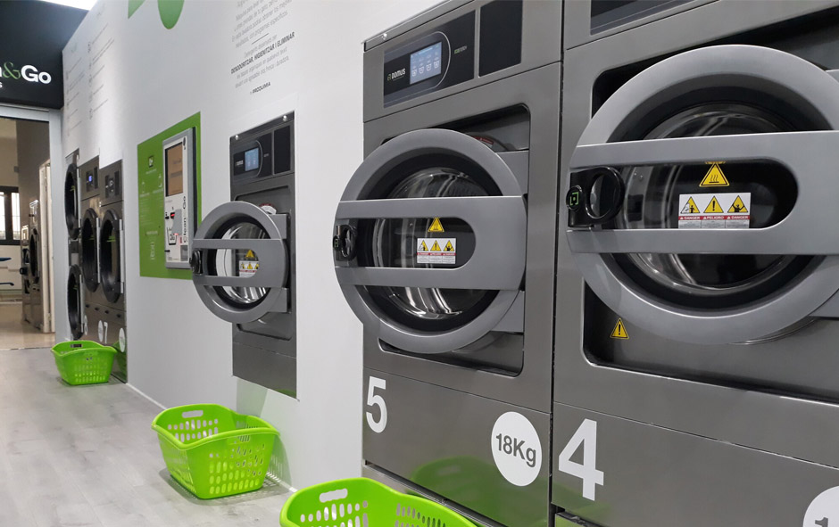 Coin operated laundry